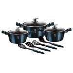 Pots marmites faitout granit berlingerhaus aquamarine bh - 6152