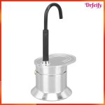 Pot moka � tube unique - akozon - 50 ml - alliage aluminium - compatible gaz / �lectrique (sauf induction) ...
