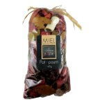 Pot pourri 140g senteur parfum miel d�coration dint�rieur