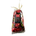 Pot pourri 140g senteur parfum p�che d�coration dint�rieur