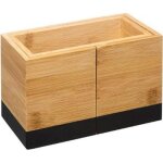 Pot range - couverts bambou  modern  18cm charbon
