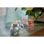 Objet d�coratif - non sp�cifi� - pot rond en verre - verre - romantique - mixte