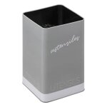 5five - pot à ustensiles gris color edition 5five - pot à ustensiles gris color edition