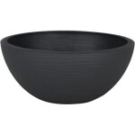 Pot vasque � 25 cm - eda - graphit up - 33 l - int�rieur / ext�rieur - � 245 x h. 105 cm - gris anthracite ...