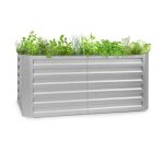 Potager sur�lev� - blumfeldt high grow straight - carr� potager sur�lev� - 120 x 60 x 60 cm - 432 l - ...