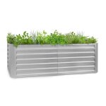Potager sur�lev� - blumfeldt high grow straight - carr� potager sur�lev� - 200 x 60 x 100 cm - 1200 l ...