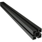 Poteau en composite pour cl�ture en composite - noir