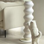 Poteau griffoir - tour - poteau - furrytail - 16 x 89 cmblanc