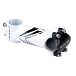 Potence vtt 1 pouce 1 / 8 (286mm) - fixation guidon 318mm - aluminium blanc