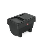 Poubelle à compost - hailo - Ökö mini s - 4l - noir Poubelle à compost - hailo - Ökö mini s - 4l - noir