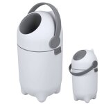 Poubelle � couches 15l - flasidu - peut contenir jusqu� 16 couches - portable - sans odeur - herm�tique ...