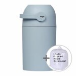 Poubelle � couches - magic - bleu - dimensions 29x245x50 cm - pack de 1 2 ou 6 - anti - bact�rien