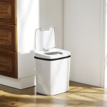 Poubelle de cuisine automatique 15l poubelle � capteur de mouvement sans contact 276 x 214 x 335 cm blanc ...