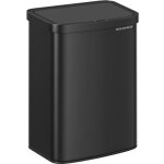 Poubelle de cuisine automatique 50 l, en acier, filtres  charbon, fermeture en douceur, noir d'encre ...
