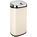 Kitchen move largo poubelle de cuisine automatique - 42 l - 32x25x64 cm - crème - acier inoxydable Kitchen move largo poubelle de cuisine automatique - 42 l - 32x25x64 cm - crème - acier inoxydable
