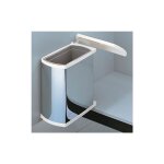 Poubelle de cuisine encastrable sous vier 18l hailo as uno