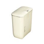 Poubelle murale - avec couvercle - 148 * 266 * 30cm - blanc cass�