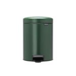 Poubelle À pédale newicon 5 litres avec seau intérieur en plastique Poubelle À pédale newicon 5 litres avec seau intérieur en plastique