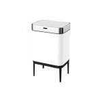 Poubelle de recyclage catter house cosmos 60l 42x30x76cm en acier inoxydable avec capteur de mouvement ... Poubelle de recyclage catter house cosmos 60l 42x30x76cm en acier inoxydable avec capteur de mouvement ...