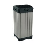 La poubelle en r�sine rockford est durable pratique et convient � la fois � lint�rieur et � lext�rieur ...