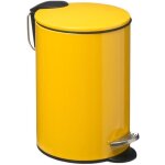 Poubelle m�tal soft close 3l colorama jaune - 5 five simply smart