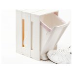 Poubelle - tina - 19 x 23 x 30 cm - blanc