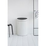 Poubelle touch bin 40 l blanc brabantia Poubelle touch bin 40 l blanc brabantia