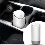 Poubelle de voituremini poubelle de table anti - fuitebote de rangement de voiture portableavec couvercle ...