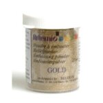 Poudre  embosser - artemio - gold - texture trs fine - utilisation scrapbooking - couleur dore