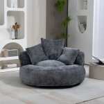 Pouf cdisplay avec trois coussins - convient aux adultes et aux enfants pour une utilisation � lint�rieur ...