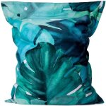 Pouf chaise de jeux xxl lumaland - housse lavable en machine 380l 140 x 180 cm - botanique �dition sp�ciale ...