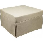 Pouf convertible en lit en tissu beige - dmora - dimensions 78x78x45 - matelas en mousse polyuréthane ... Pouf convertible en lit en tissu beige - dmora - dimensions 78x78x45 - matelas en mousse polyuréthane ...