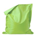 Pouf gant pour enfants coussin de sol - veeva - rsistant  l?eau - vert citron