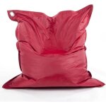 Pouf gant impermable - cotton wood - java - 110x130 cm - bordeaux - utilisation en extrieur temporaire ...