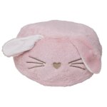Pouf lapin en peluche - enfant - made in france
