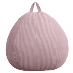 Pouf poire velours côtelé déhoussable - 80x70 cm bananair violet Pouf poire velours côtelé déhoussable - 80x70 cm bananair violet