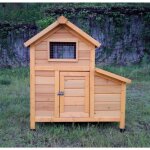 Poulailler bantam l toit shingle 1  2 poules bois