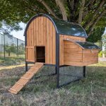 Poulailler finlandais toit tle isol jusqu 8 poules