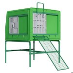 Poulailler plastique mobile 3 � 4 poules the egg loft - gaun