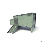 Poulailler plastique recycl� aspen 10 poules - nestera