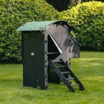 Poulailler sur�lev� en plastique recycl� the penthouse taille s 3 � 5 poules - nestera