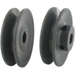 Poulie adaptable pour bunton avec rainure de cale (476mm)
