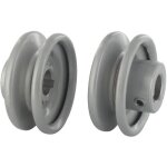 Poulie clavet�e gorge trap�zo�dale � ext. 6350 mm � int. 1588 mm pgt06