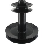Poulie double adaptable mtd pour paliers de lame Poulie double adaptable mtd pour paliers de lame