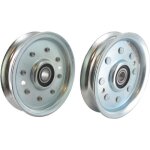 Poulie � gorge plate adaptable john deere - remplace origine am107468 am35862 am37249 am37442