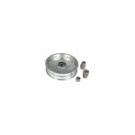 Poulie  gorge plate adaptable pour scag modles 32 36 48 52 et 61 - h: 3016mm  ext: 13176mm  int: ...