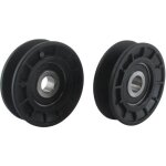 Poulie  gorge en v adaptable ayp - husqvarna pour tondeuses autotractes (2000  2006) - remplace origine ...