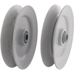 Poulie à gorge en v sur roulement adaptable pour noma - h: 206mm Ø: ext: 1016mm Ø int: 95mm Poulie à gorge en v sur roulement adaptable pour noma - h: 206mm Ø: ext: 1016mm Ø int: 95mm