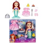 Poupe ariel - disney princess - transformation mode - 152 cm - avec sebastian & flounder