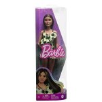 Poupe barbie fashionistas - barbie - brune - combinaison  pois - accessoires inclus - 3 ans et plus ...